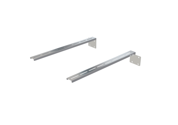 Штанга для стенового хомута, 430/0,5 мм, L 500, коричневая