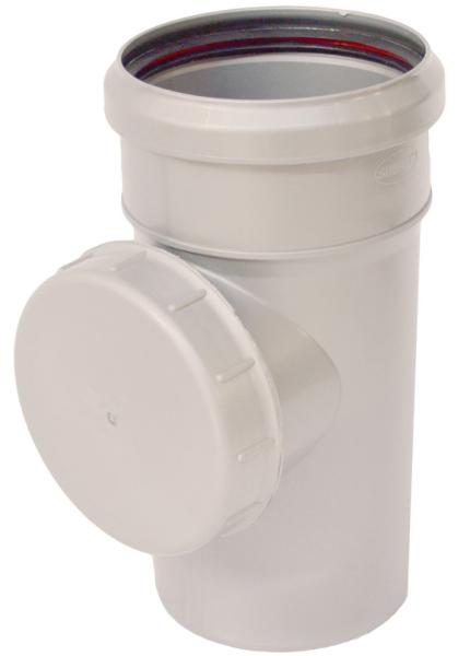 Ревизия с крышкой бесшум. D110