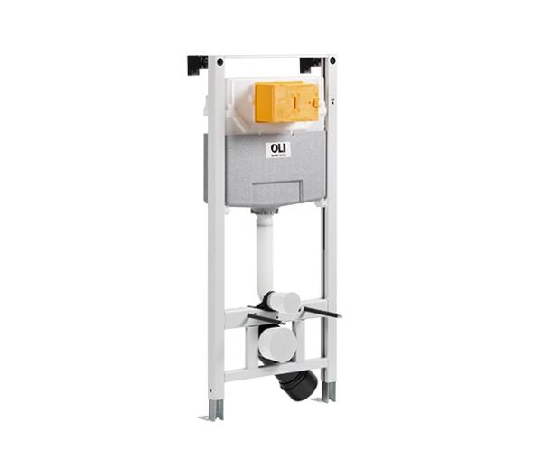 Инсталляция для подвесного унитаза пневматическая Oli 120 ECO Saniterblock 879235/879593