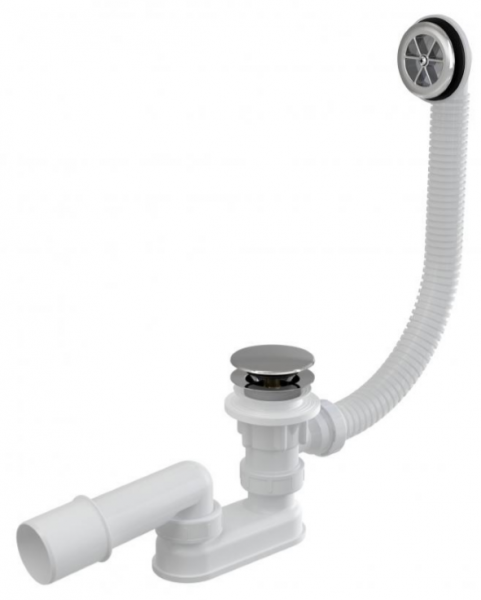 Сифон для ванны автомат, 1 1/2"х40/50, арт.A505CRM (AG210132160), Alca