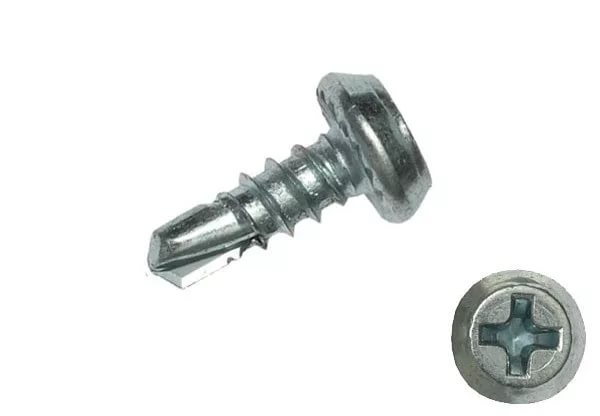 Саморезы  3,5х11мм  п/цил. оцинк. со сверлом