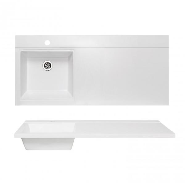 Раковина над стиральной машиной Runo Gamma 105 Лайт правое крыло, 00-00001119