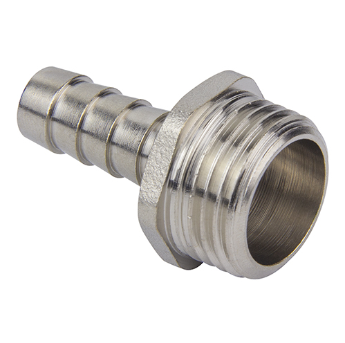 Штуцер для присоединения шланга 1/2 нар. х 18 мм, латунь