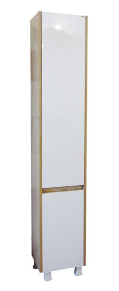 Пенал Афина Торонто 360 белый/дуб сонома светлый