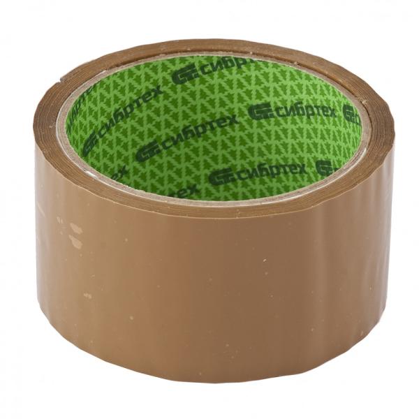 Клейкая лента, 48ммх40м, коричневый (88844) (Сибртех)