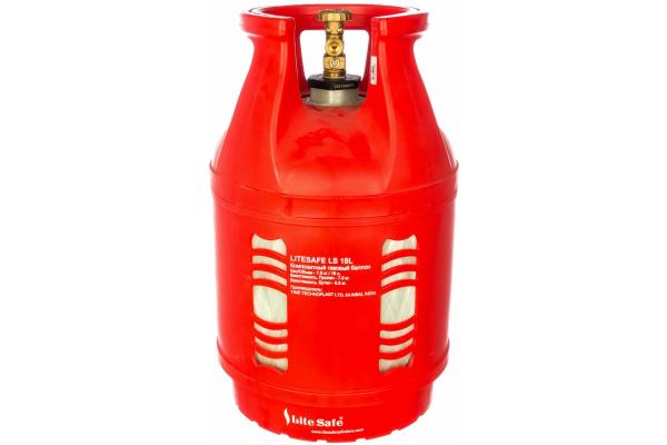 Газовый полимерно-композитный баллон LiteSafe 18л