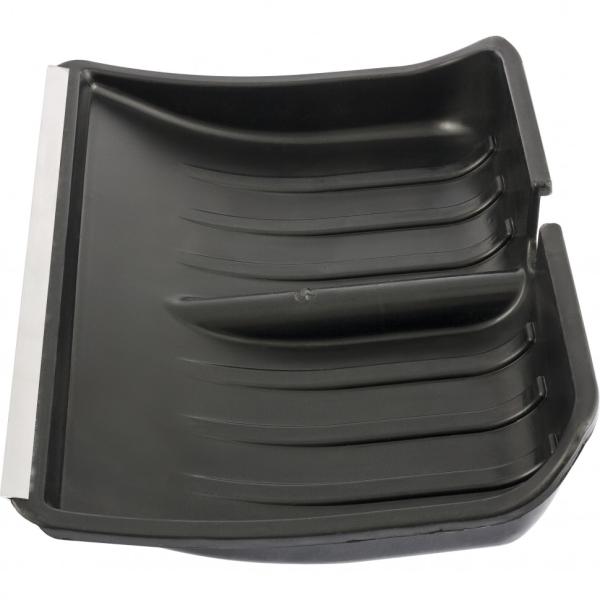 Лопата снеговая пластик. 475*355мм, без черенка, алюмин. планка СИБРТЕХ (арт.61464)