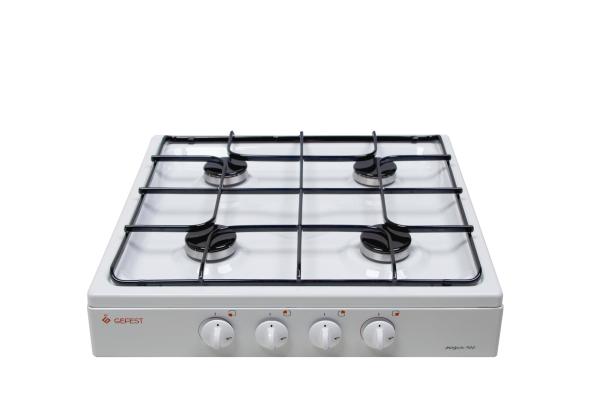 Плита кухонная настольная газовая GEFEST 900 белая