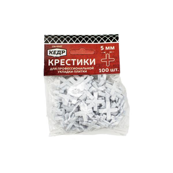 Крестики для кафеля 5,0 мм, (100шт)
