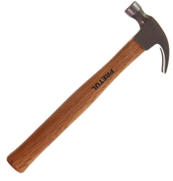 Молоток-гвоздодер ручка 22см 0,20кг МА-7P, Truper