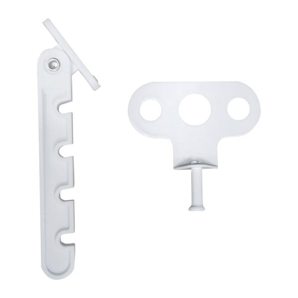 Ограничитель оконный, 4 деления, пластмасса