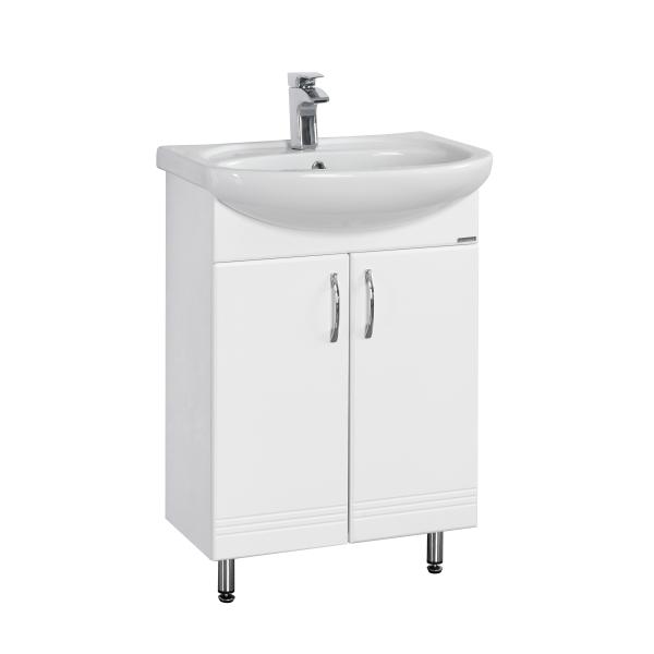 Тумба Aquaton Онда-60 (Белая) под умывальник Грация 60 1A122801ON010