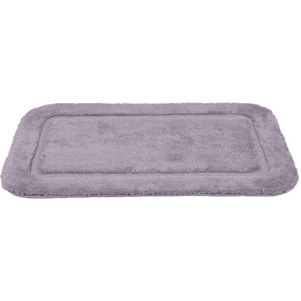 Коврик для ванной комнаты Zalel Lux Border 80х50 см, серый