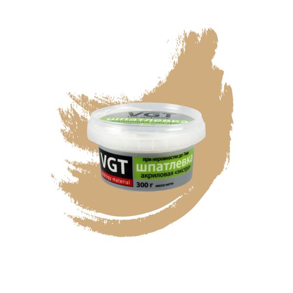 Шпатлевка по дереву Экстра 0,3кг ВГТ бук