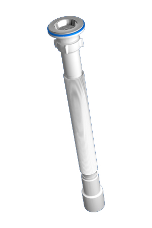 Сифон для умывальника Ани Пласт G216 гофрированный удлиненный