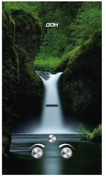 Водонагреватель газовый проточный ДОН JSD-20 EGFT, водопад