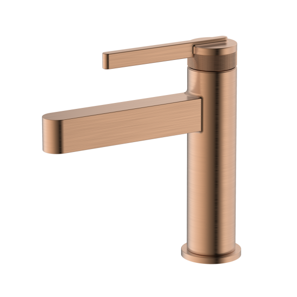 Смеситель для раковины DQ Bonn DA1702133 розовое золото