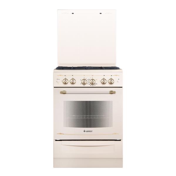 Плита газовая Gefest ПГ 6100-02 0182, кремовая, 60 см