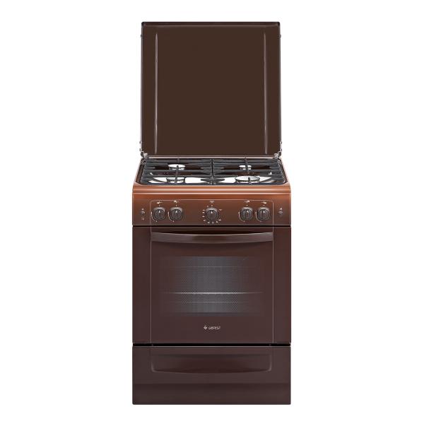 Плита газовая Gefest ПГ 6100-02 0010, коричневая, 60 см