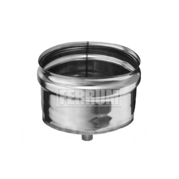 Конденсатоотвод для трубы (нерж сталь 0,5 мм) Ф115 внешняя