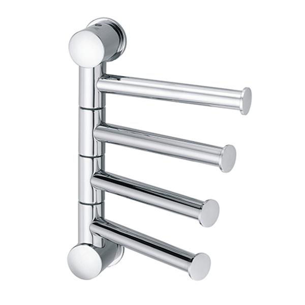 K-1054 Полотенцедержатель, короткие 4-е рога