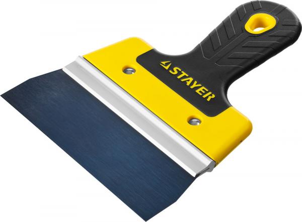 Шпатель фасадный 150мм Professional анодированный с 2-k ручкой (арт.10045-15) Stayer