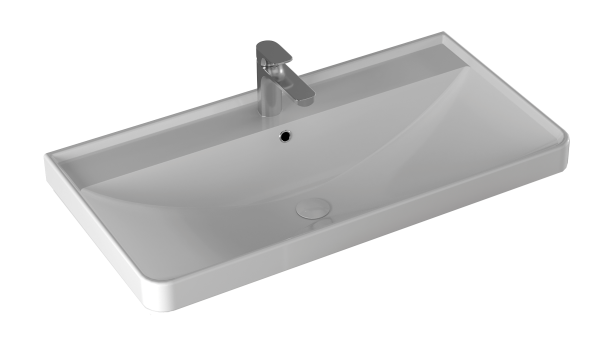 Раковина мебельная Briz Beauty 90 с донным клапаном