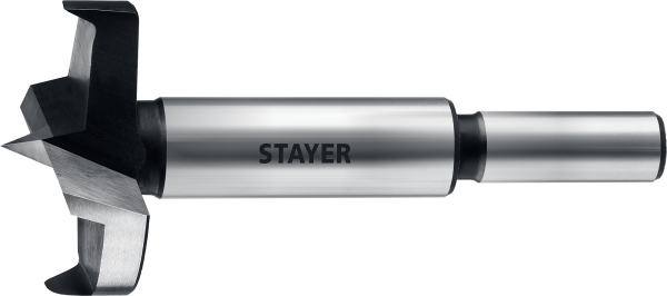 Сверло Форстнера 40 мм, цилиндрический хвостовик, Stayer