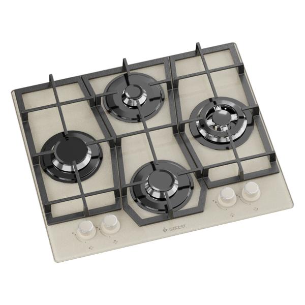 Панель варочная газовая Gefest ПВГ 2231-10 В81, бежевая