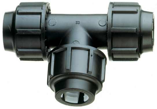 Тройник 20 для труб ПВД