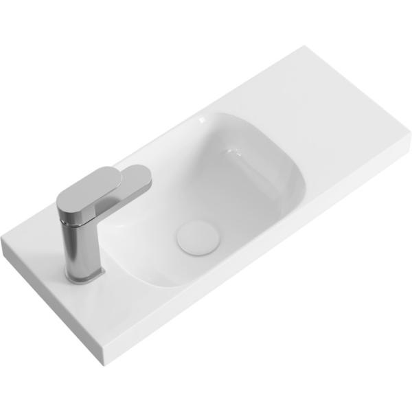 Раковина мебельная Aqwella Alba Compact Slim 600