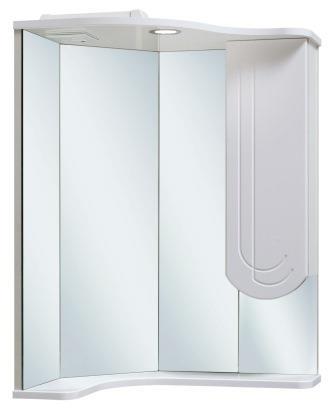 Шкаф зеркальный угловой Runo Бис 40 правый