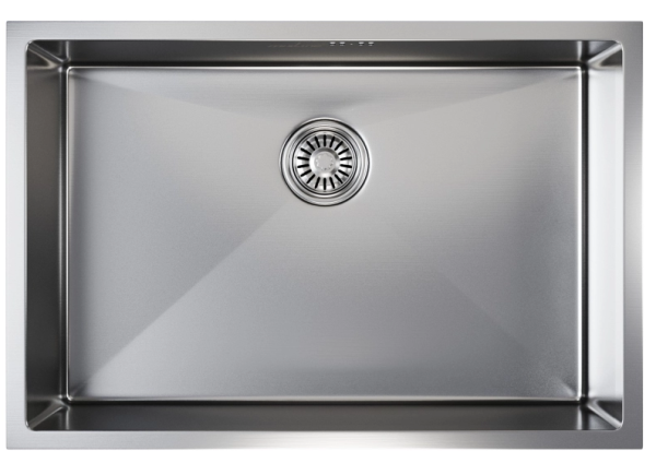 Мойка кухонная Mixline Pro прямоугольная 65x44 см, нерж. сталь, сатин 548572