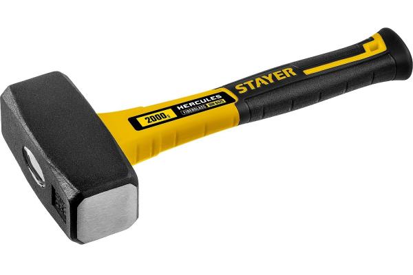 Кувалда Hercules 2кг, STAYER, с фиберглассовой рукояткой, 20052-20_z01
