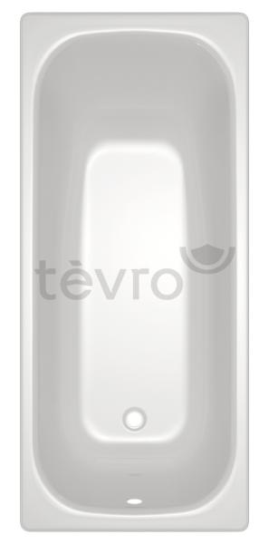 Ванна стальная Tevro Тонда 170x75 см с опорной подставкой 2,7 мм