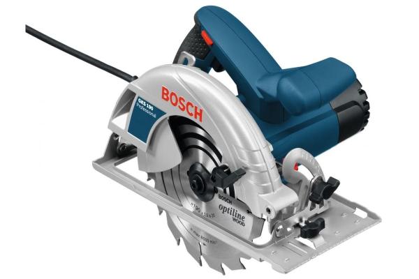 Пила дисковая Bosch GKS 190, 1400 Вт, 190 мм, 0-5500 об/мин, коробка