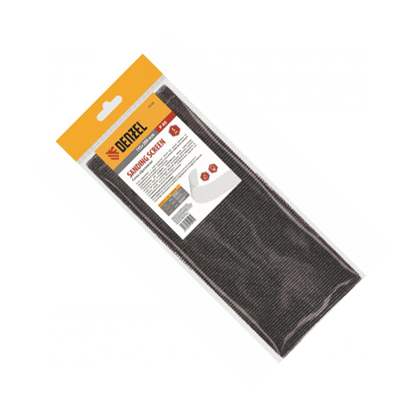 Сетка абразивная Р 320, 115х280мм,  Denzel, 5шт, 75185