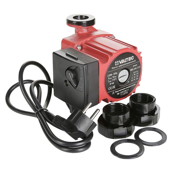 Насос циркуляционный Valtec VRS 25/6, 130 мм, с гайками