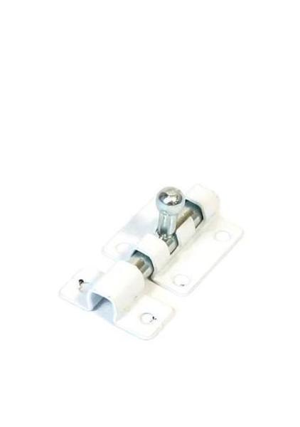 Задвижка накладная ЗТ-7, Металлист, полимер белый