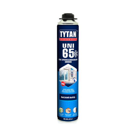 Пена монтажная профессиональная Tytan 65 Uni 750мл, зимняя