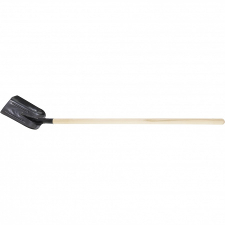 Лопата совковая с ребрами жесткости 275х235 мм (черенок 2С) (арт.61414) СИБРТЕХ