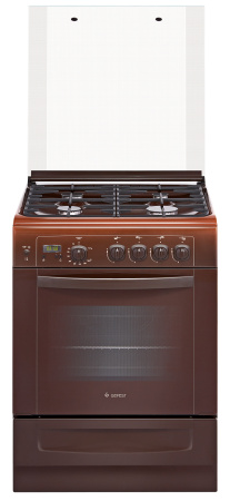 Плита кухонная газовая GEFEST 6100-03 0003 коричневая