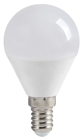 Лампа светодиодная (LED) "шар" Е27 9Вт (820Лм) 5000К 230В Jazzway (737356)