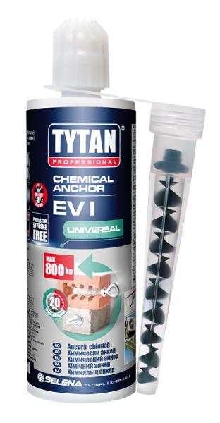 Анкер химический универсальный EV-I 165 мл, Tytan Professional