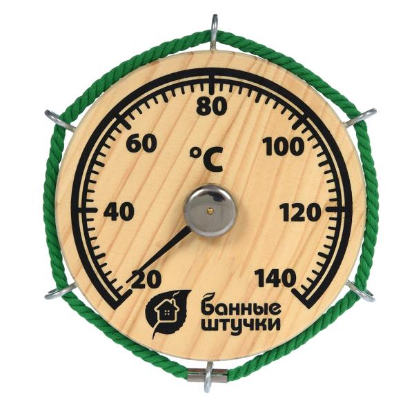 Термометр "Штурвал" "Банные штучки", 14х14см, арт.18054