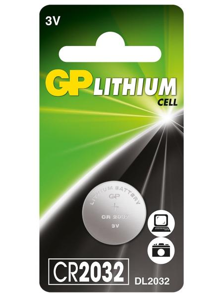 Батарейка Lithium CR2032 BP1, GP