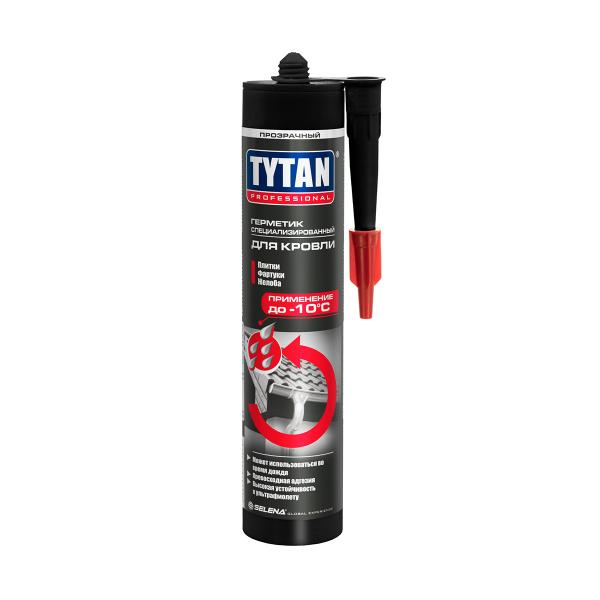 Герметик для кровли специализированный Tytan Professional 310мл, прозрачный