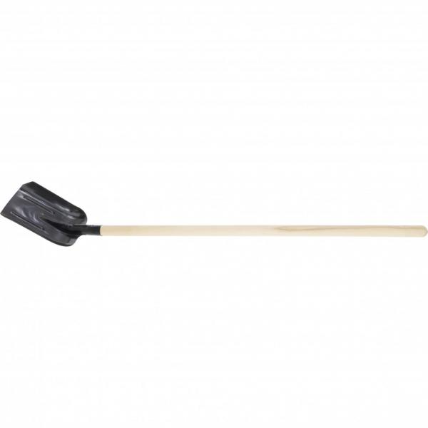 Лопата совковая с ребрами жесткости 275х235 мм (черенок 2С) (арт.61414) СИБРТЕХ