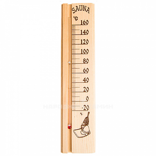 Термометр для бани и сауны большой "Sauna"