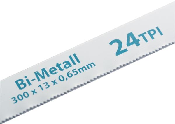 Полотно для ножовки по металлу ,300мм,24TPI,BIM,2шт(77729) (Gross)
